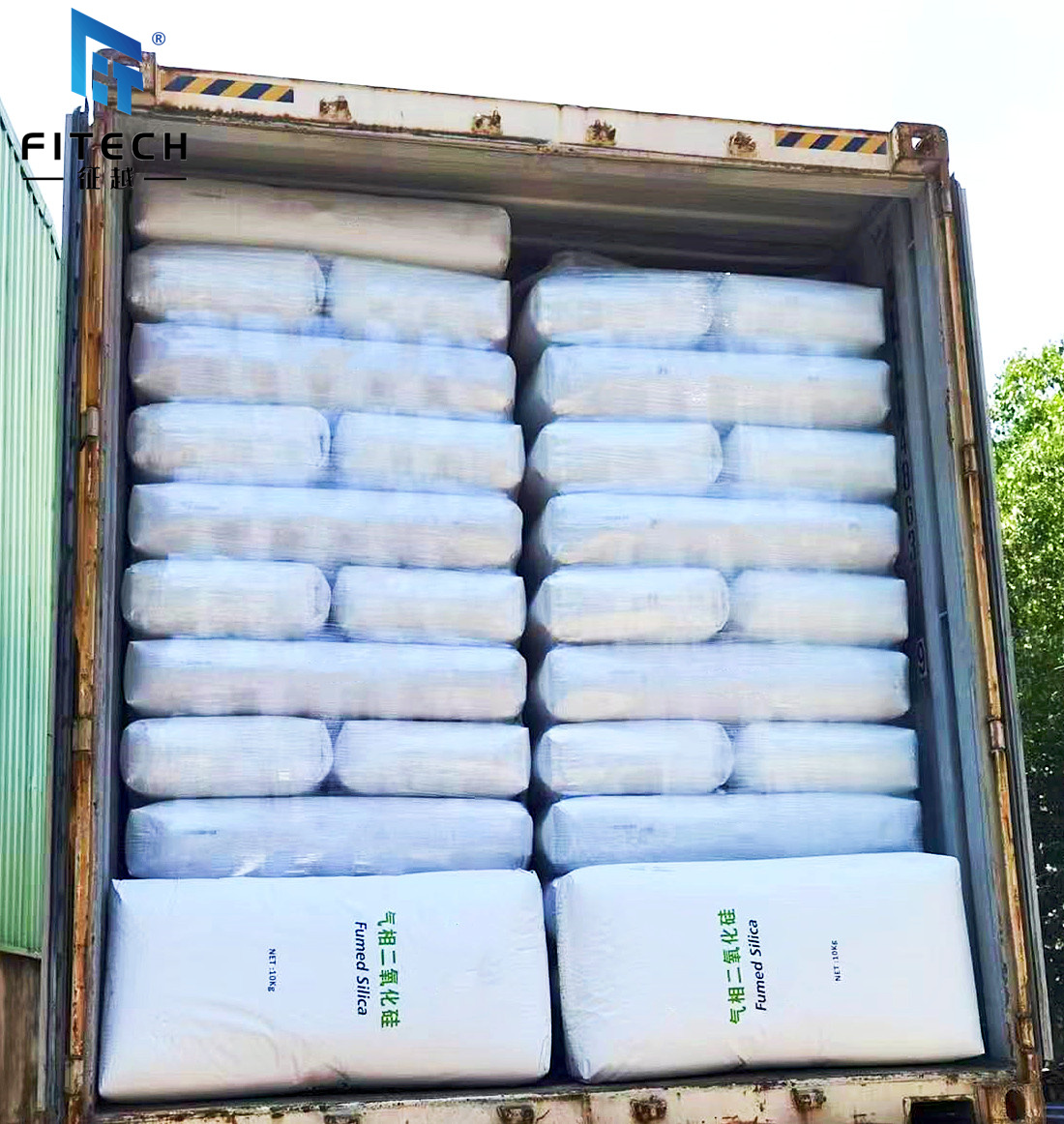 Fumed silica packing2