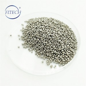 99.99%min Silver-white Color Bismuth Shot